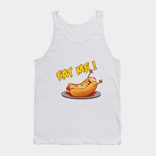 Eat Me! B-bloody Hotdog Tank Top